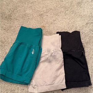 High-Waisted Shorts free people movement